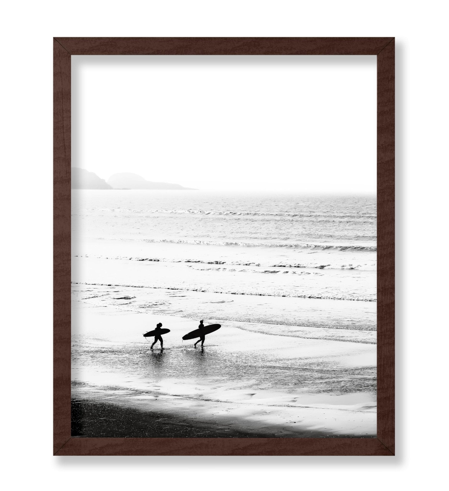 Surfers on the Beach