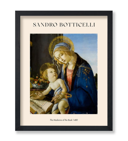 Sandro Botticelli - The Madonna of the Book