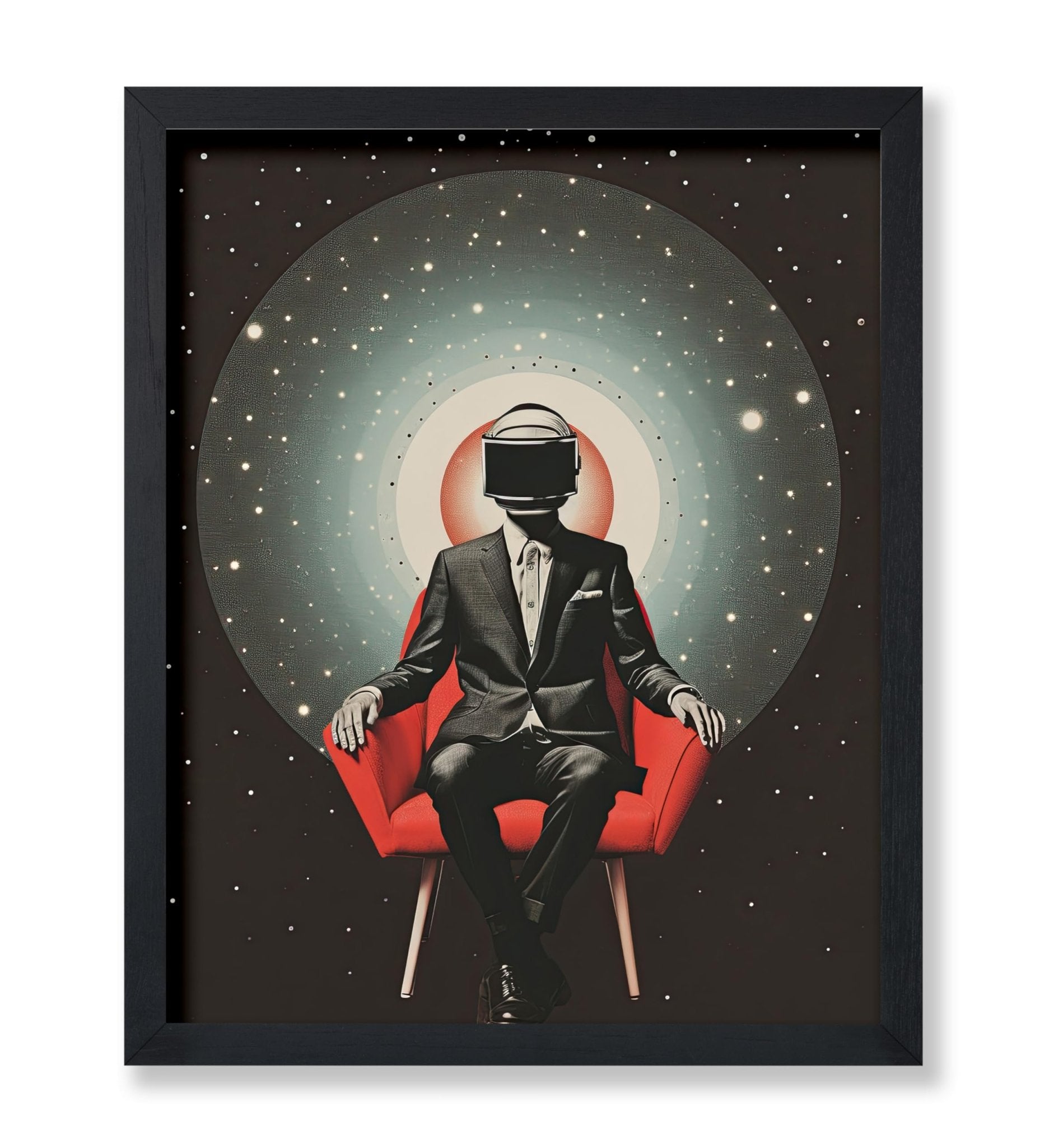 Psychedelic Masked Man No1