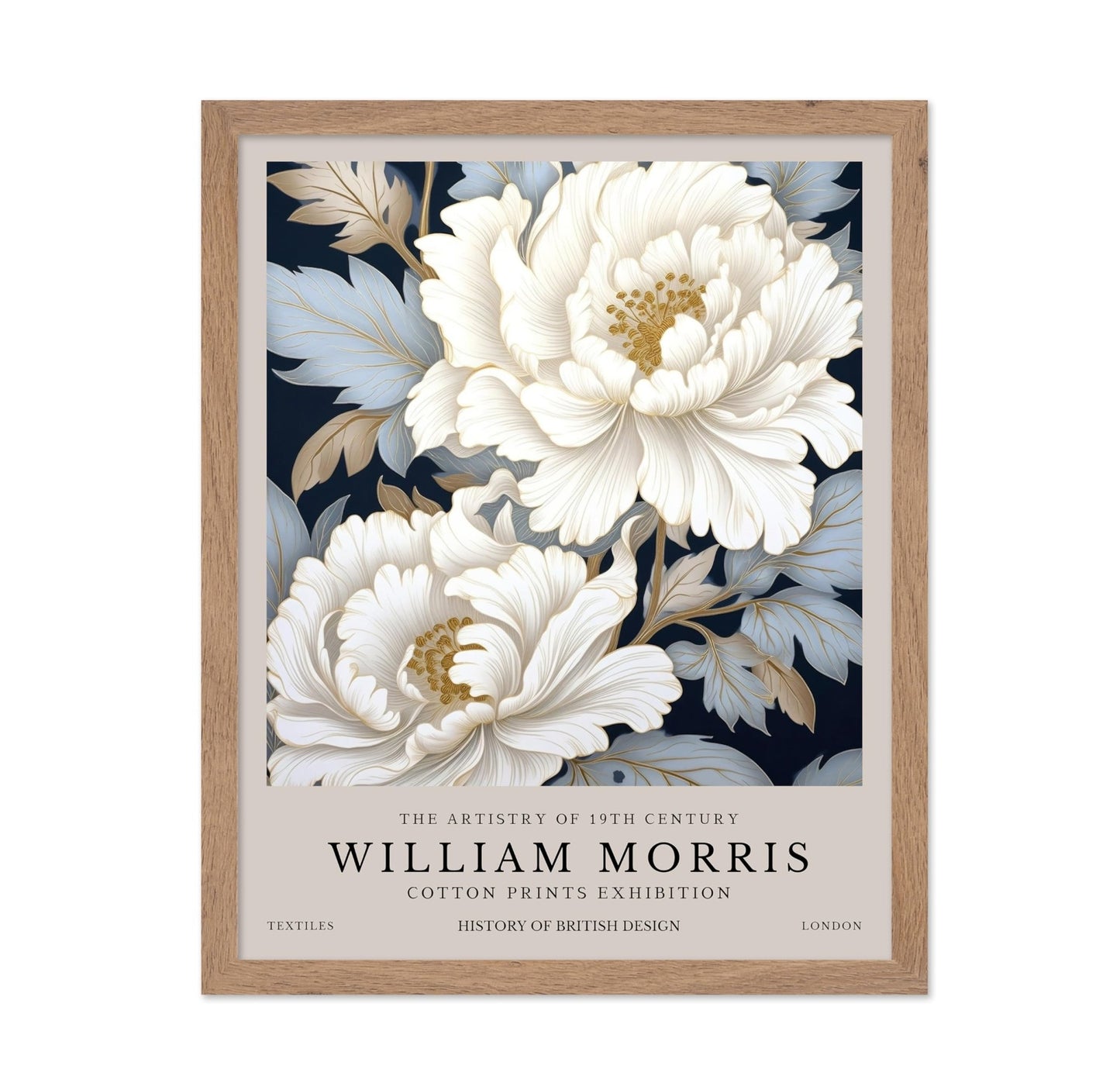 William Morris - Peonies No3