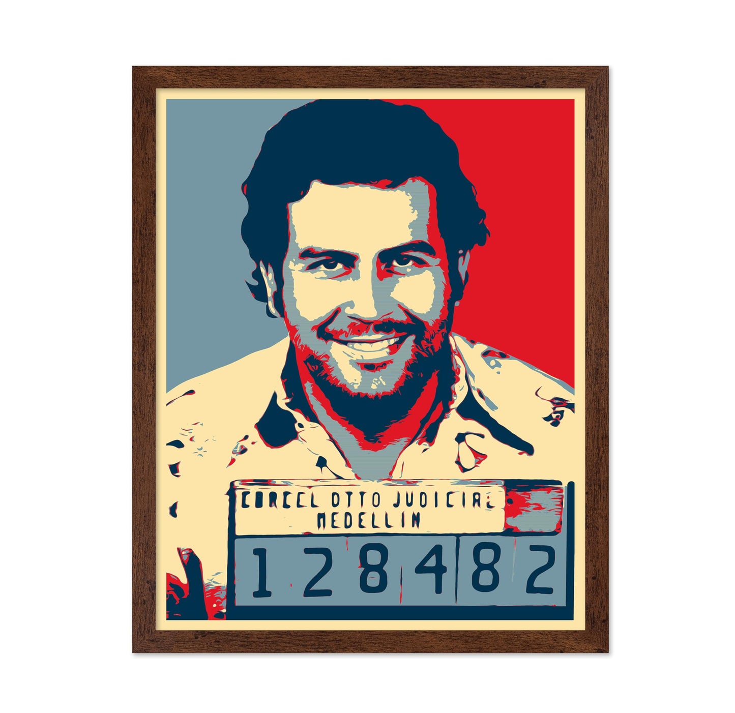 Pablo Escobar Mugshot No2
