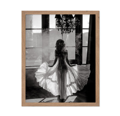 Lady in Dress by the Window