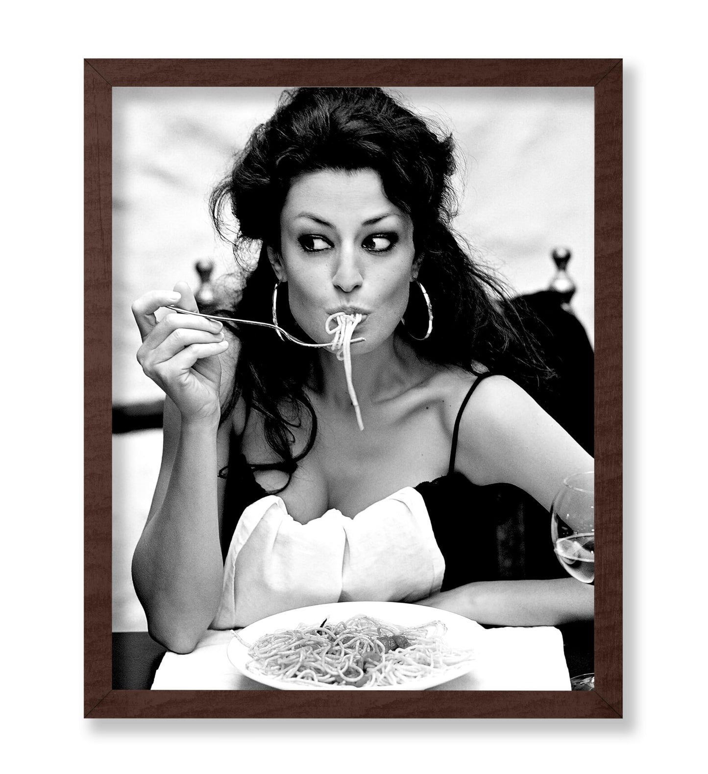 Sophia Eating Spaghetti