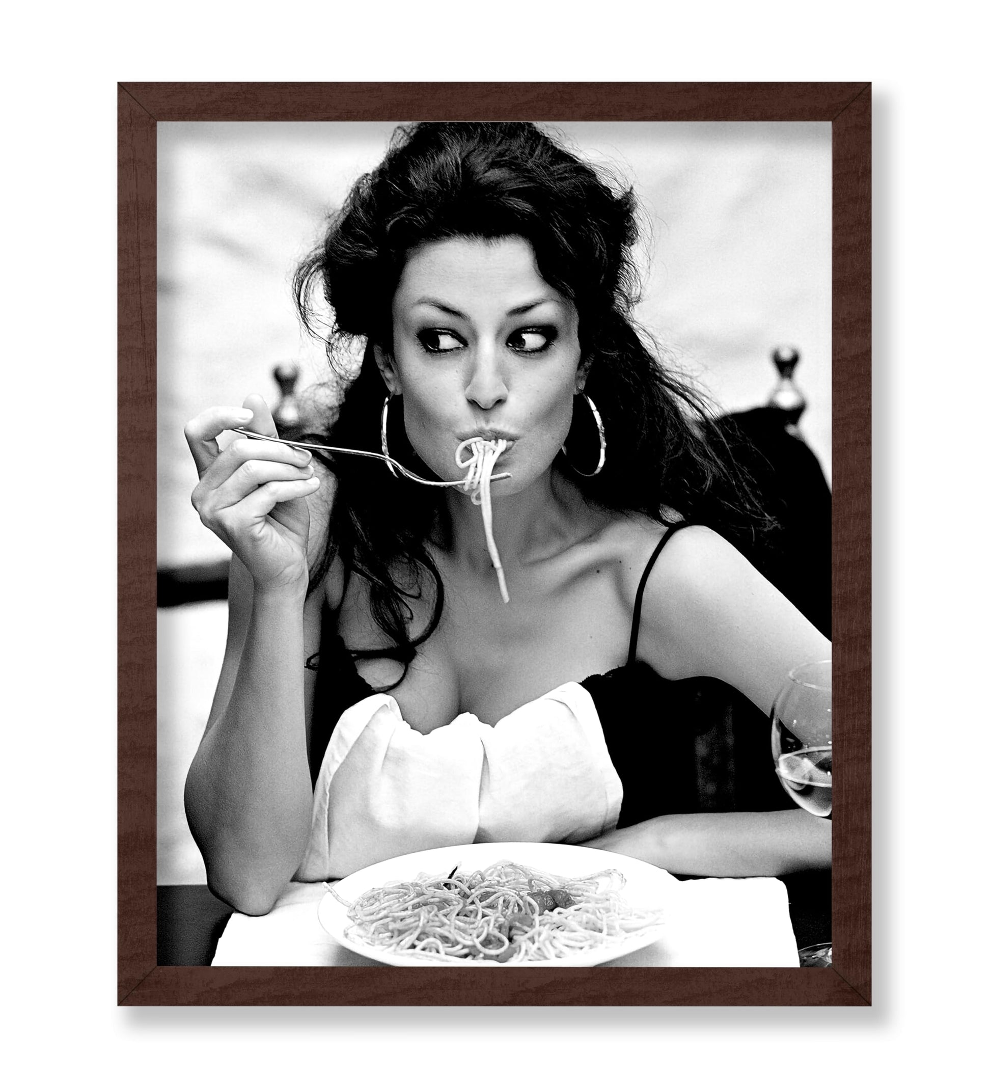 Sophia Eating Spaghetti
