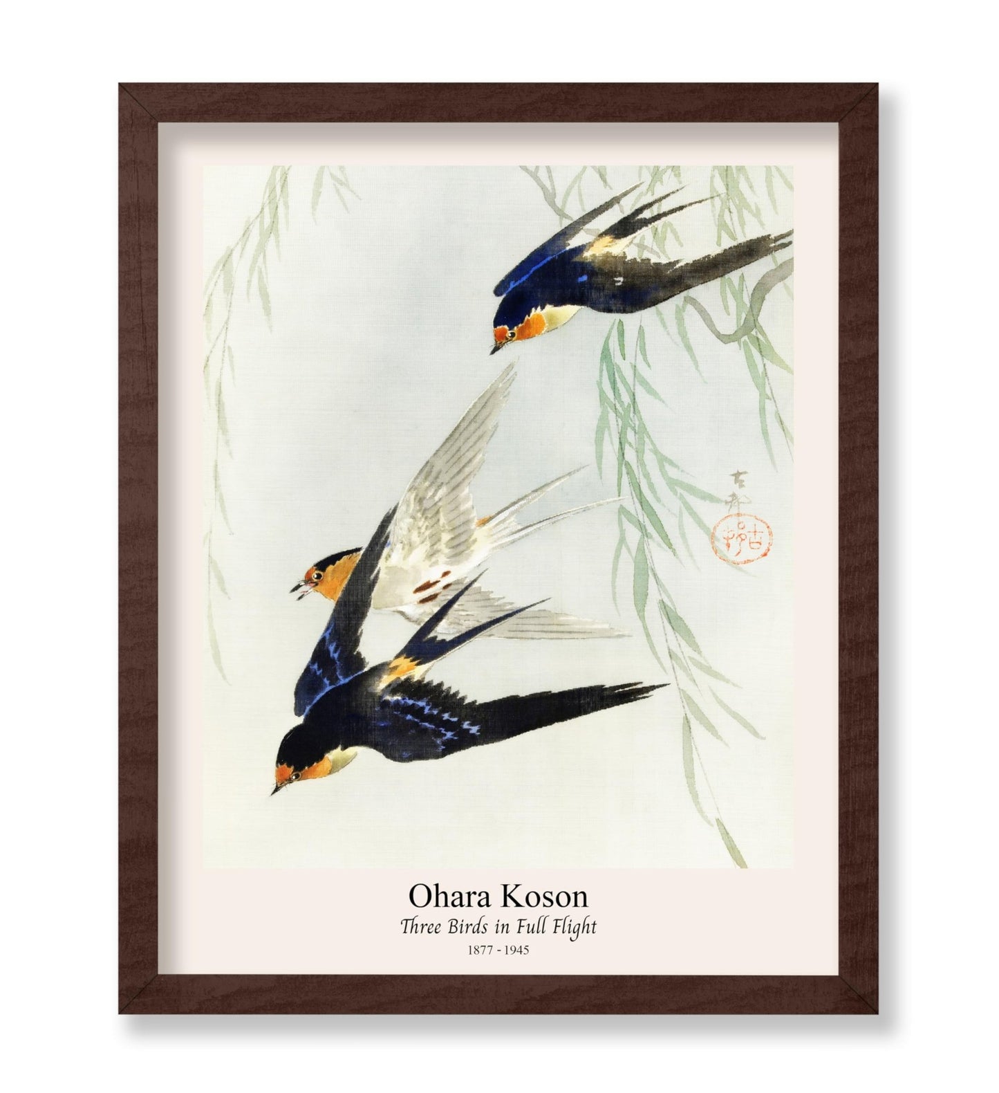 Ohara Koson - Three Birds
