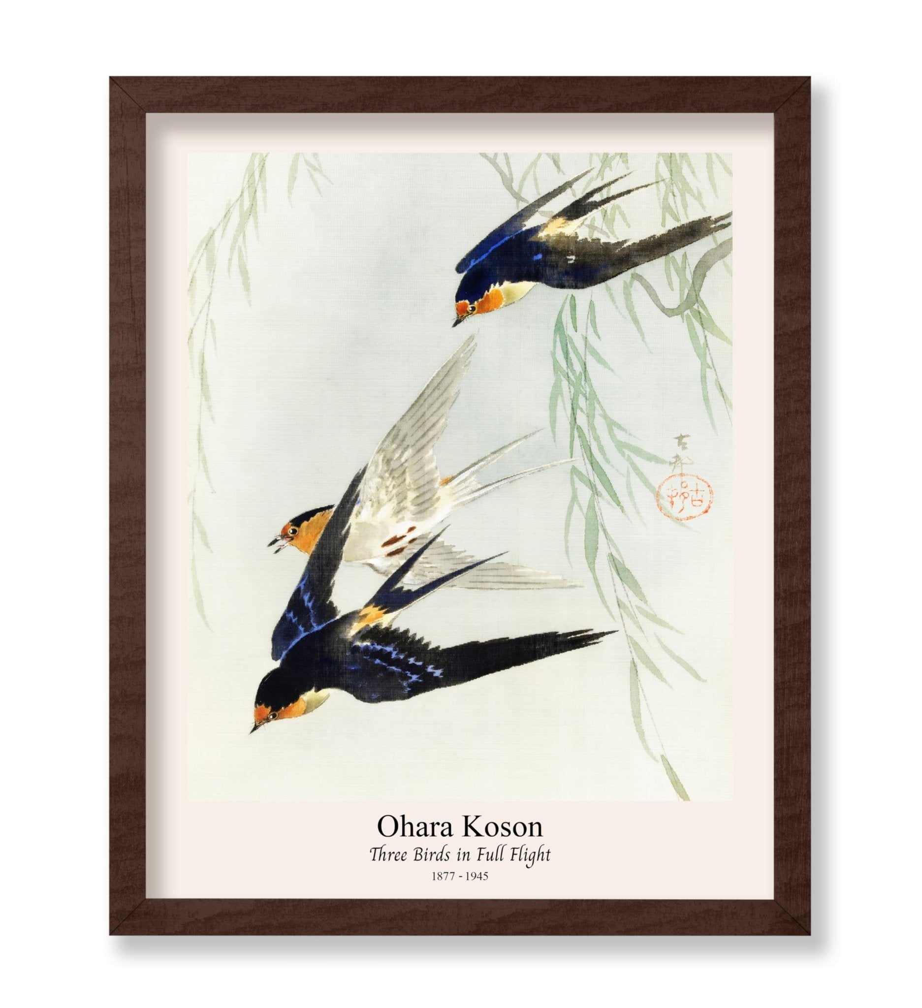 Ohara Koson - Three Birds