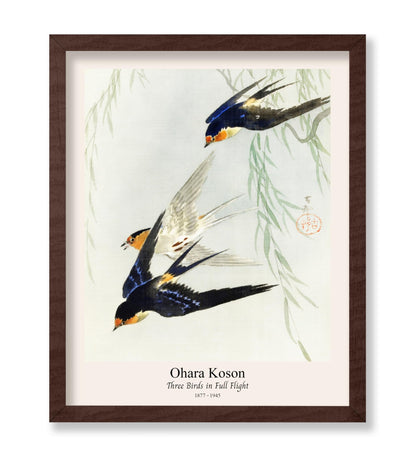 Ohara Koson - Three Birds