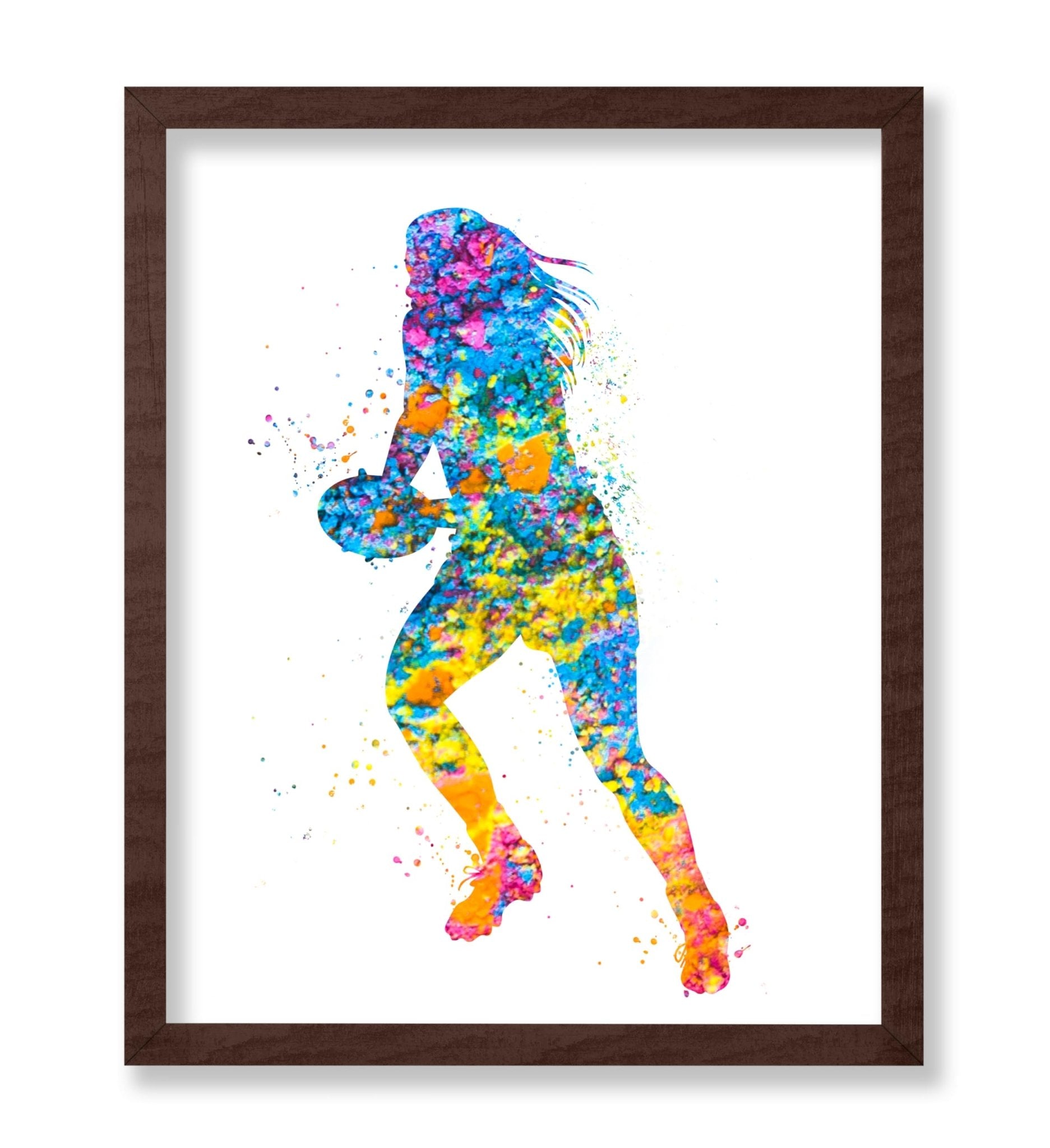 Watercolor Rugby No2