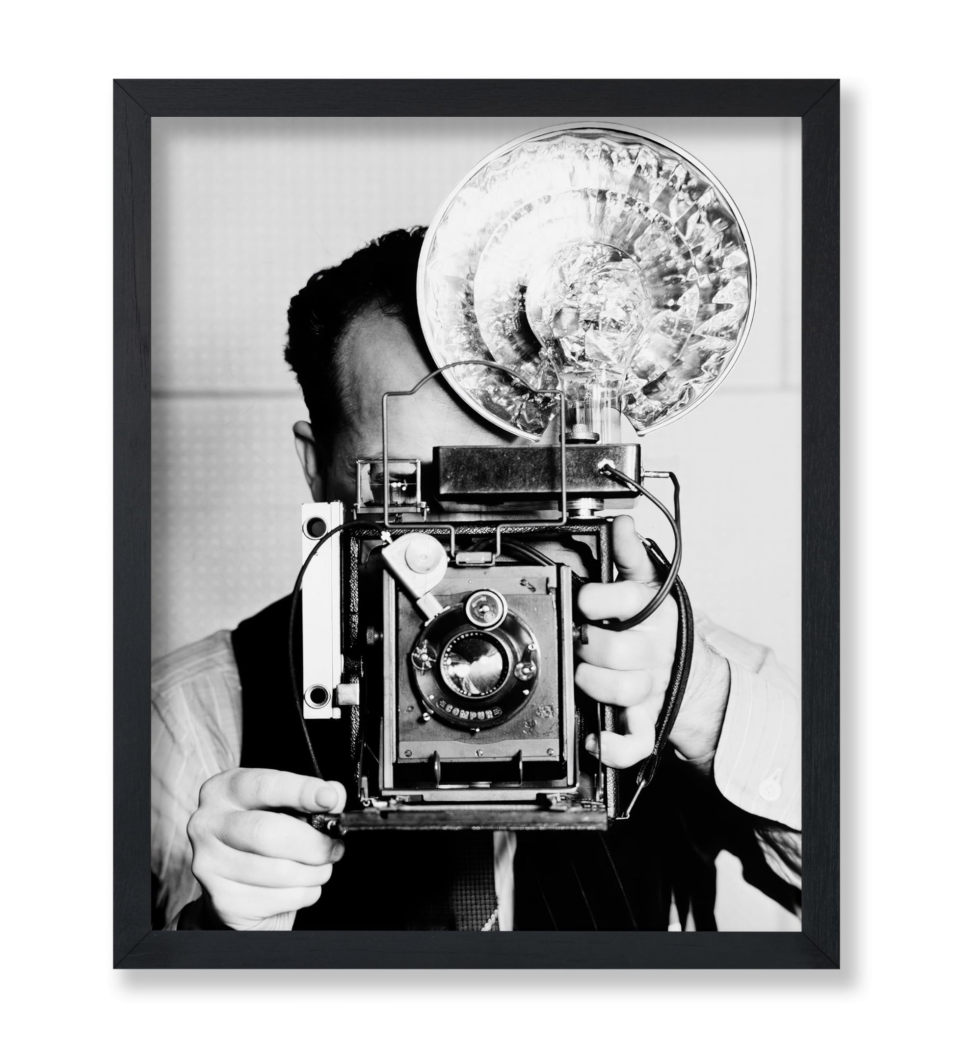 Photographer with Vintage Camera