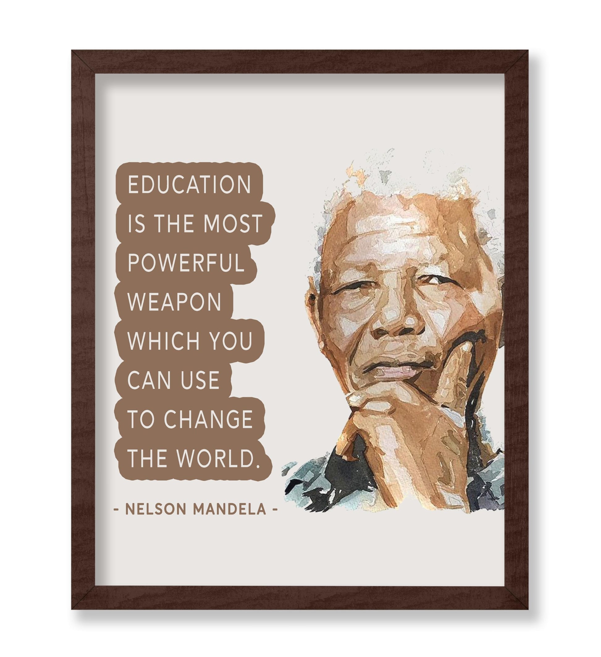 Nelson Mandela - Education is the Most Powerful Weapon