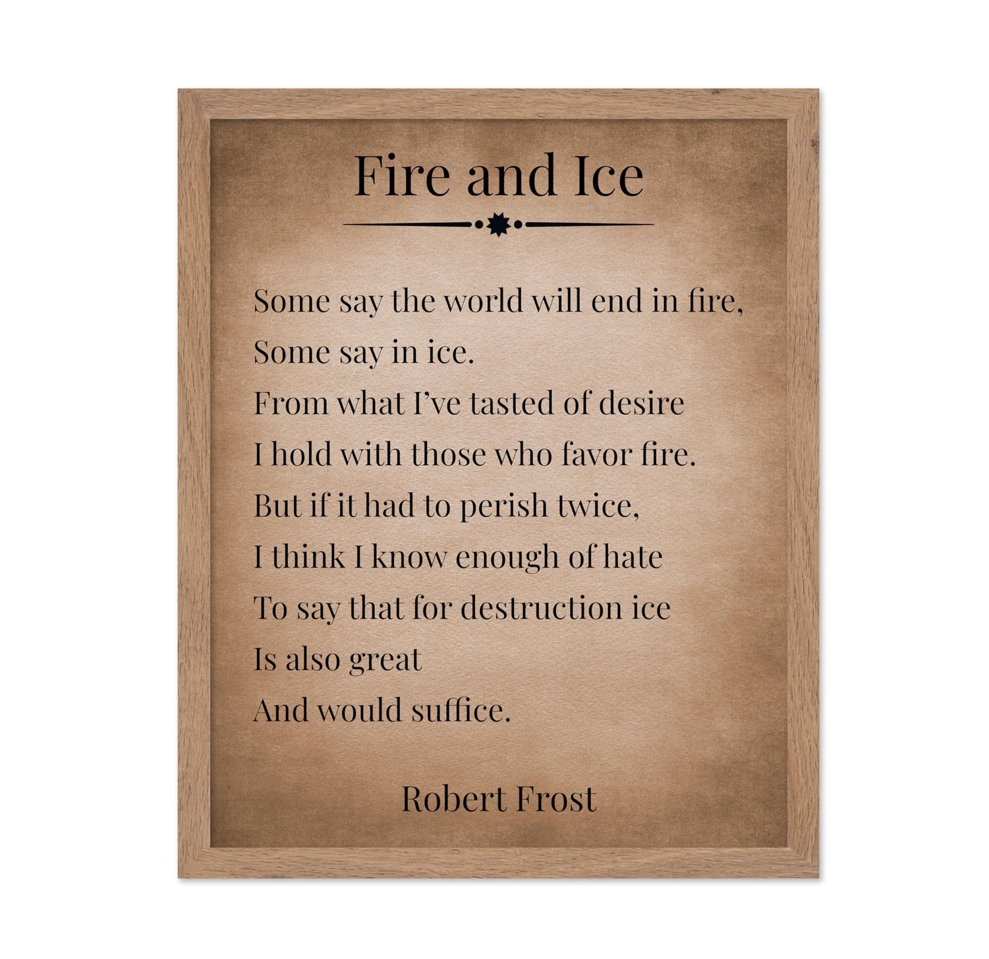 Fire and Ice