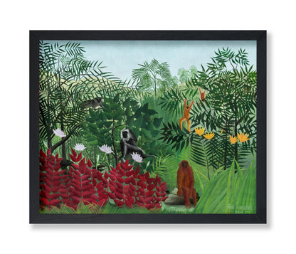 Henri Rousseau - Tropical Forest
