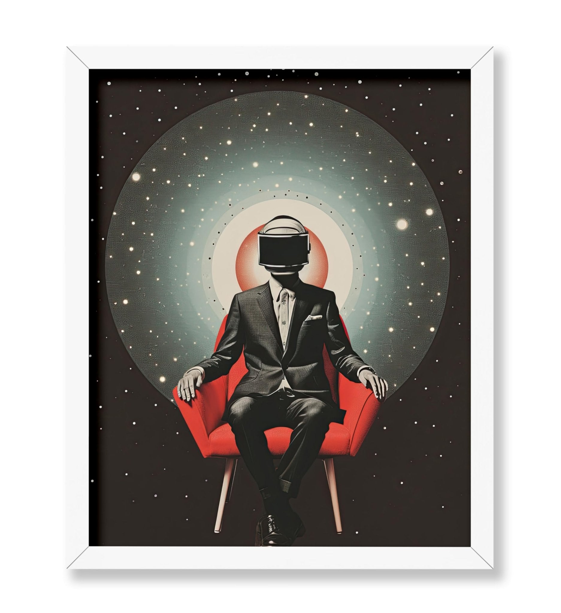 Psychedelic Masked Man No1