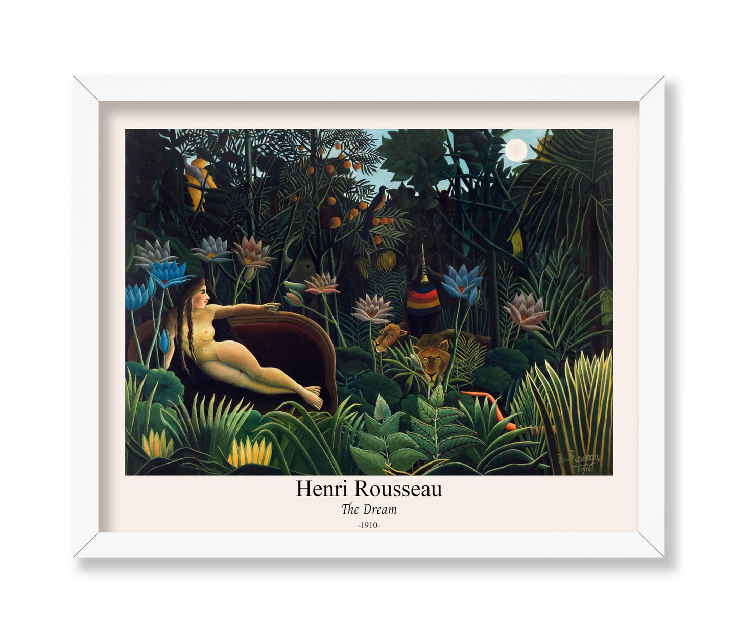 Henri Rousseau - The Dream No1