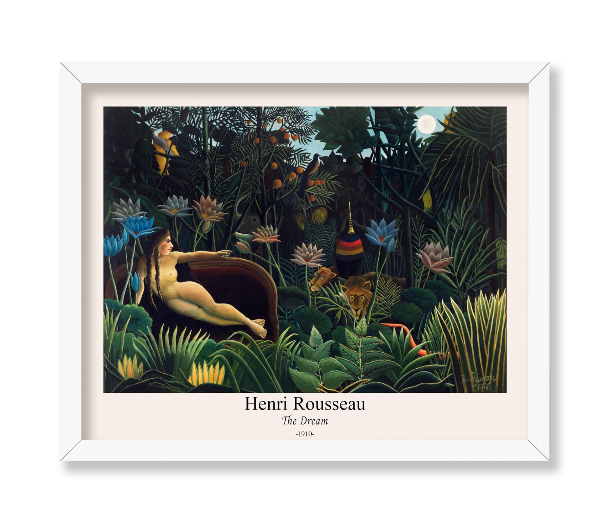 Henri Rousseau - The Dream No1