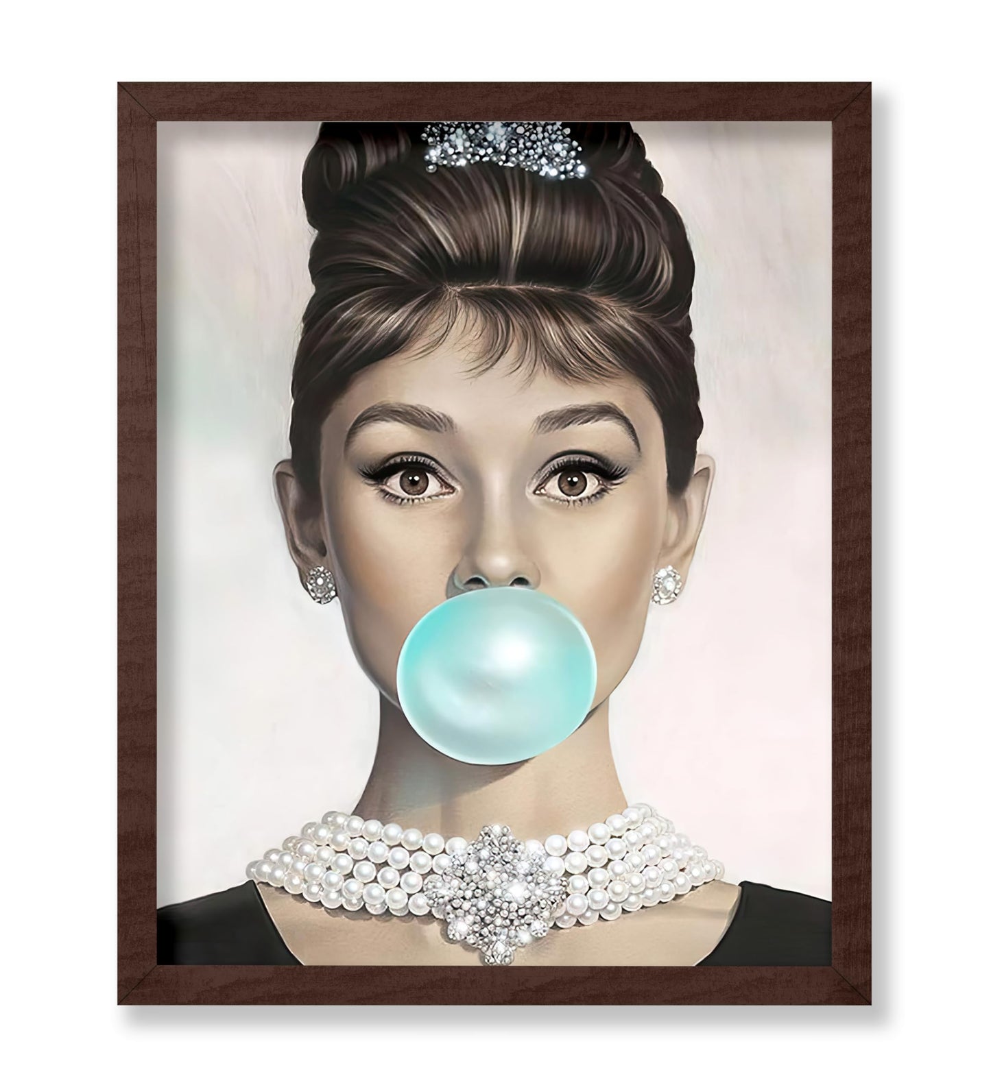 Audrey Teal Bubble Gum No2