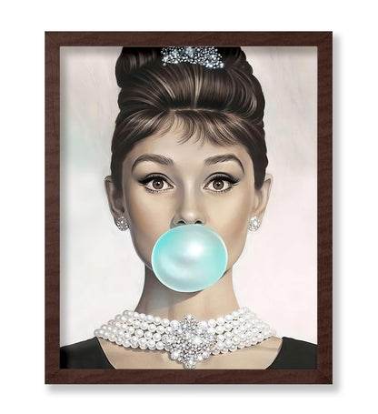 Audrey Teal Bubble Gum No2