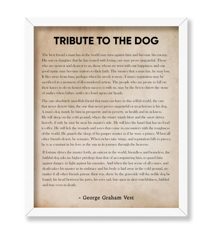 Tribute to the Dog