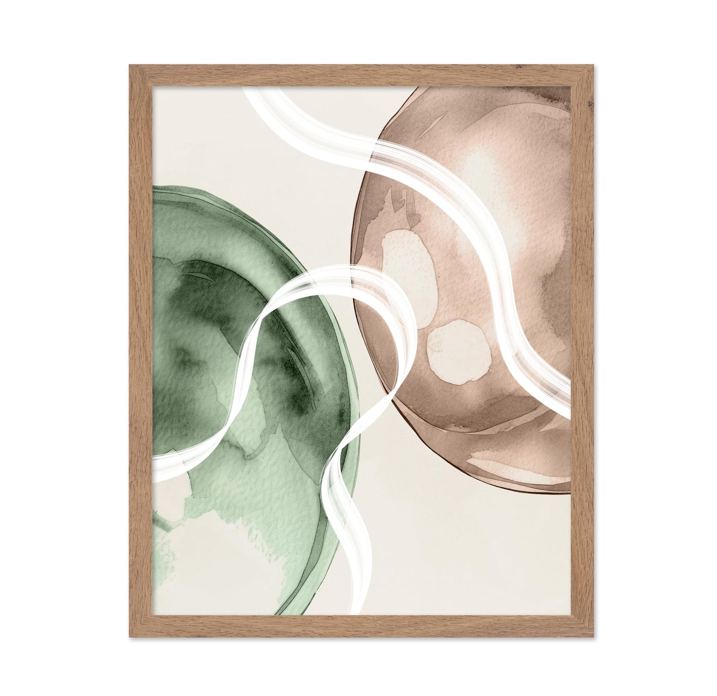 Watercolor Circles No6