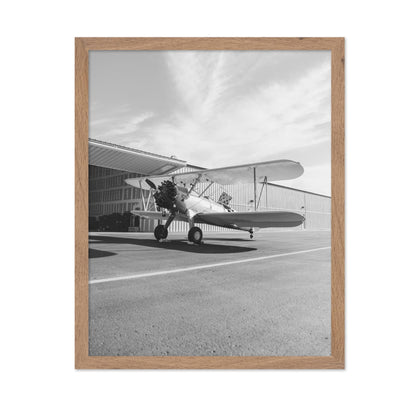 Biplane at the Airport