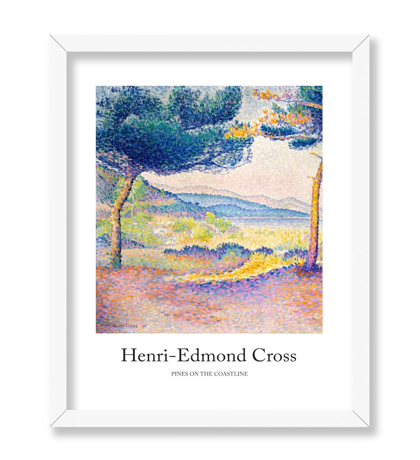 Henri Edmond Cross - Pines on the Coastline No2