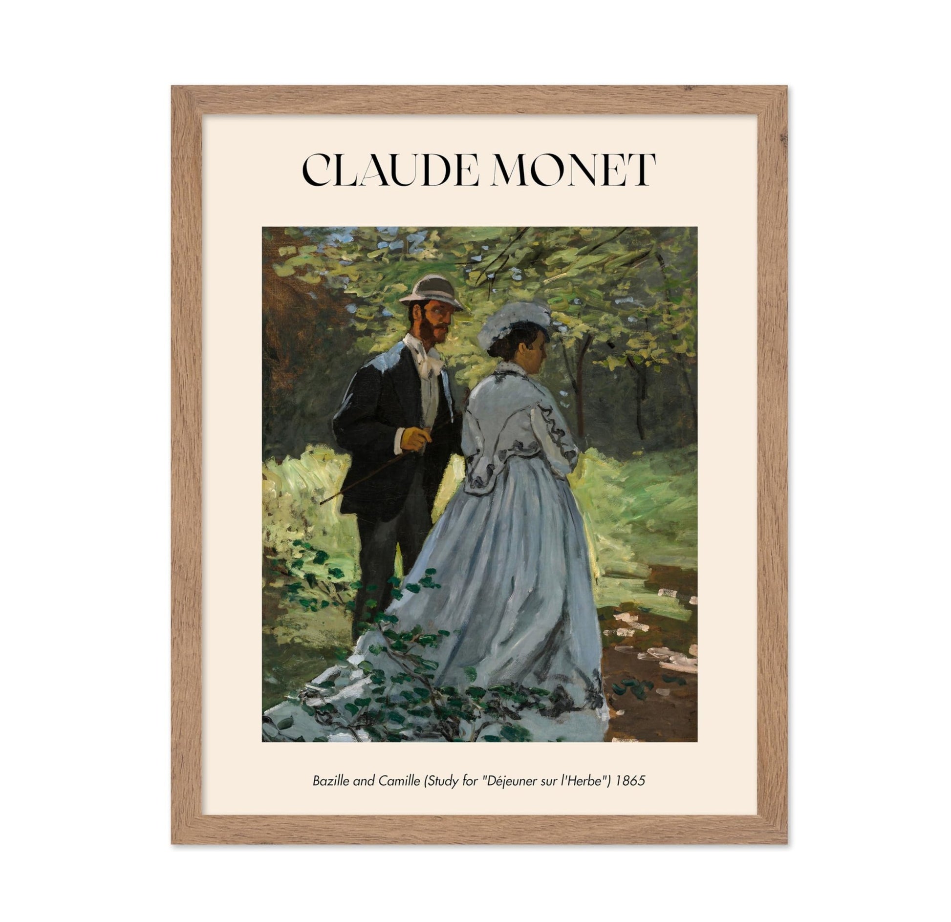 Claude Monet - Bazille and Camille
