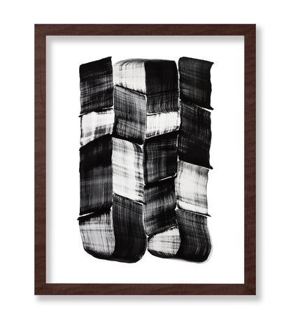 Black Ink Brushstrokes