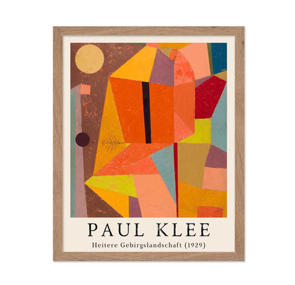 Paul Klee - Joyful Mountain