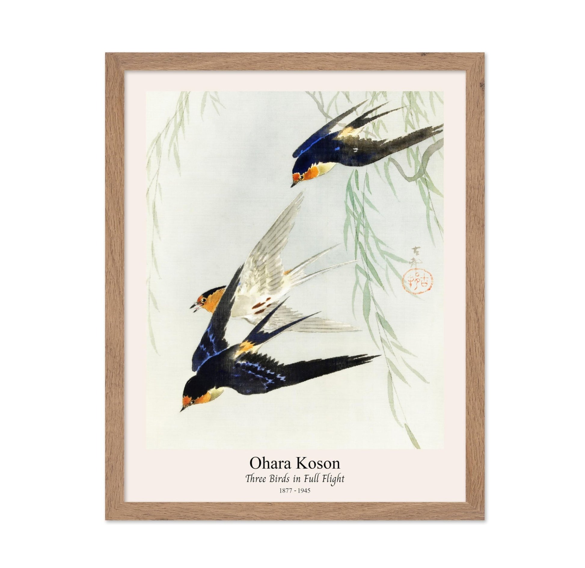 Ohara Koson - Three Birds