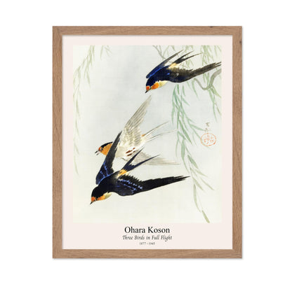 Ohara Koson - Three Birds