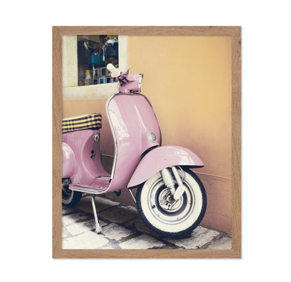 Pink Scooter