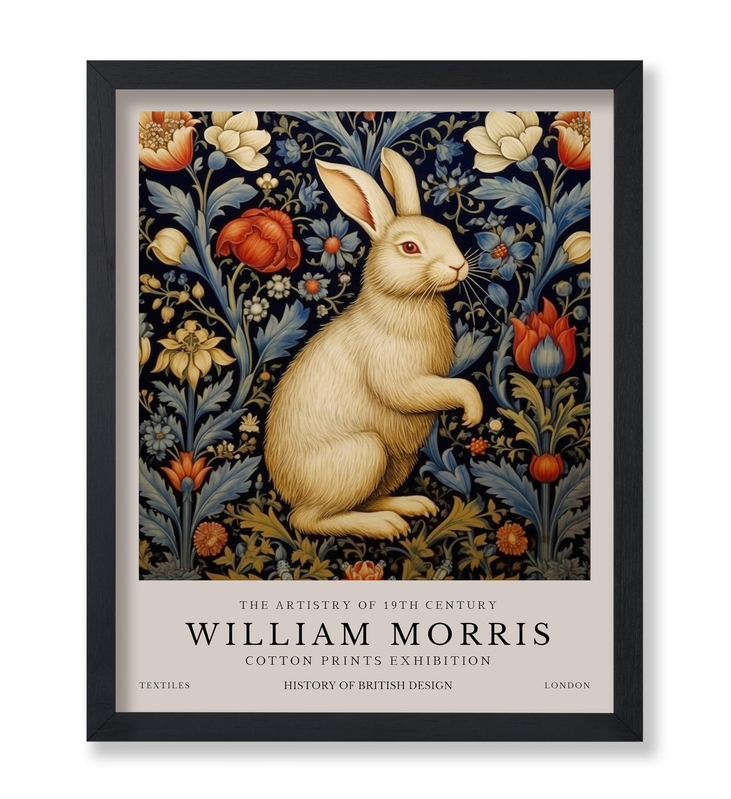 William Morris - White Rabbit No1
