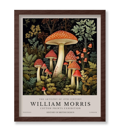 William Morris - Mushrooms No2