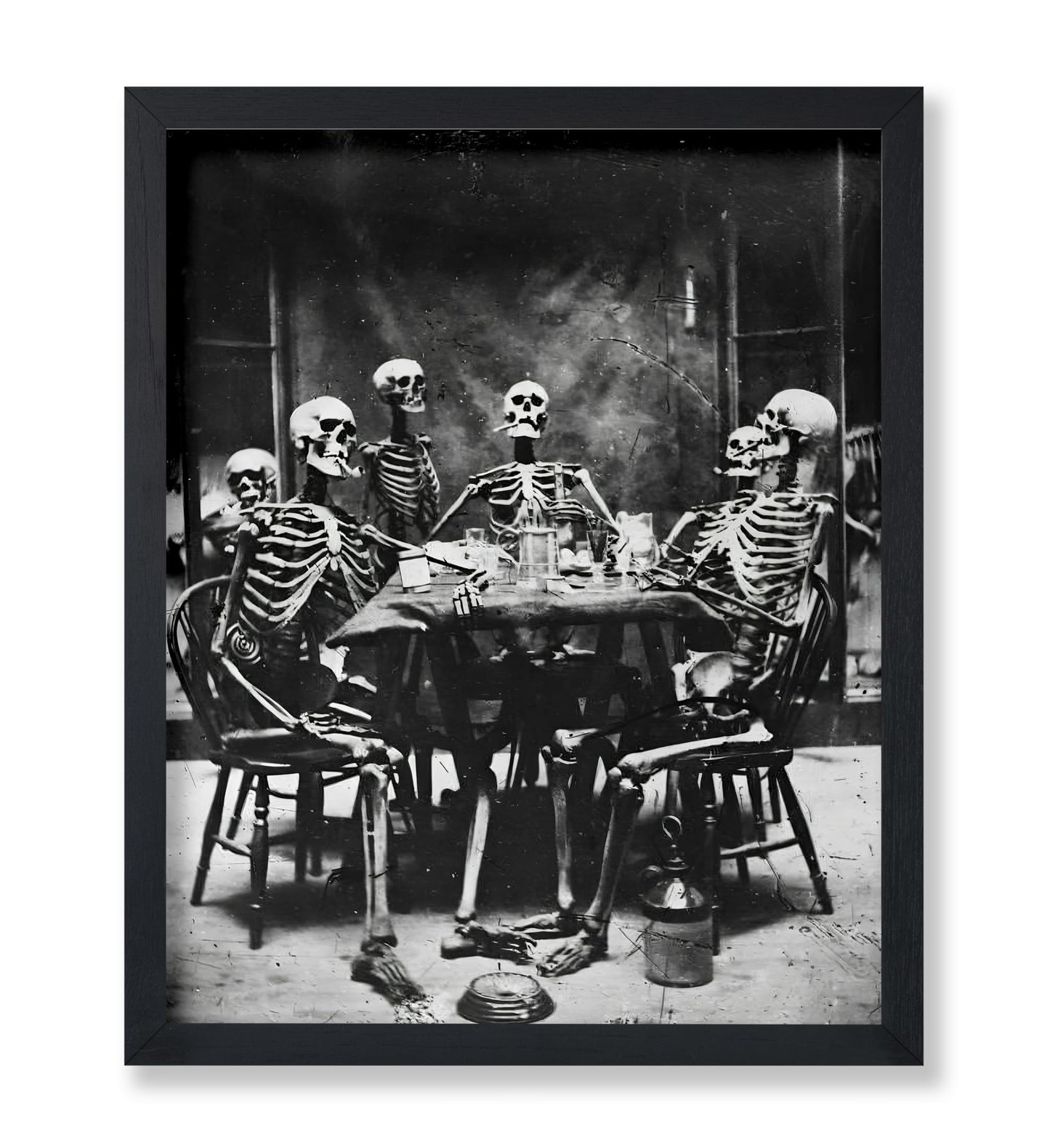Skeletons Smoking