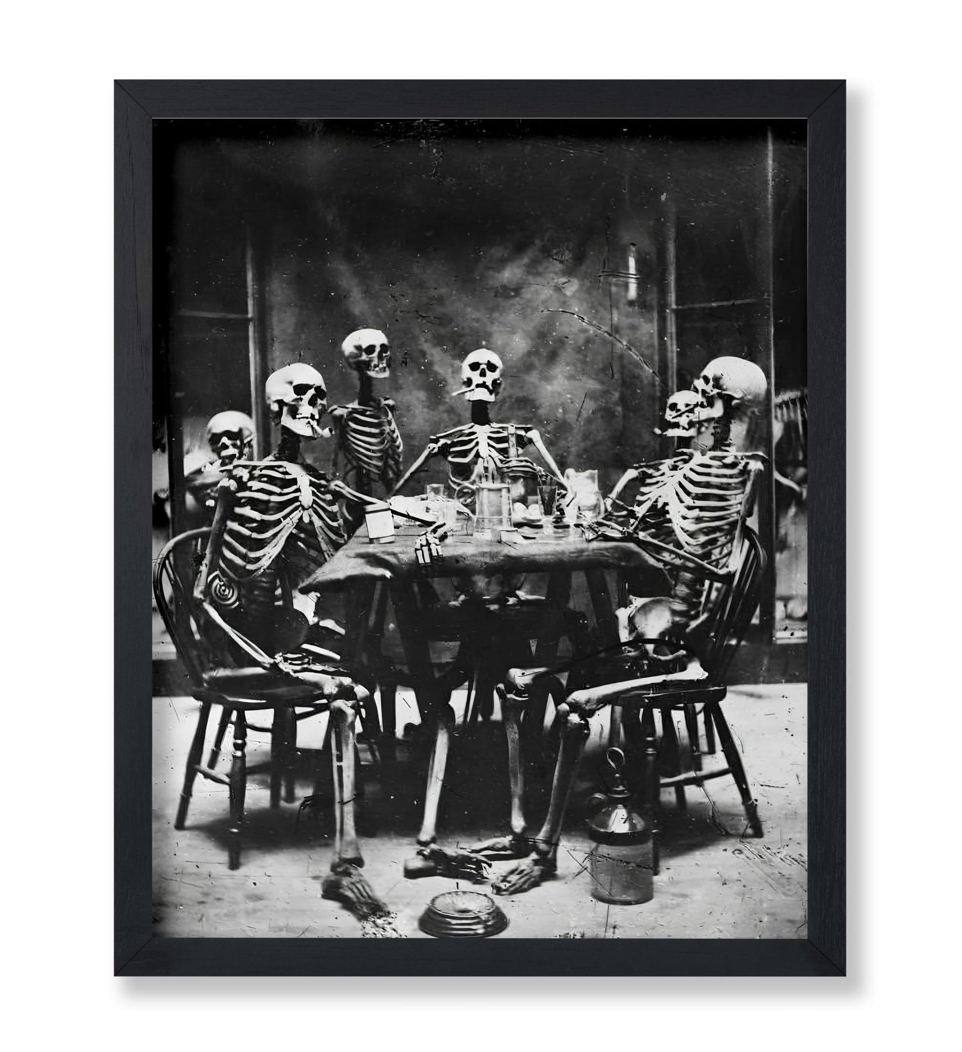 Skeletons Smoking