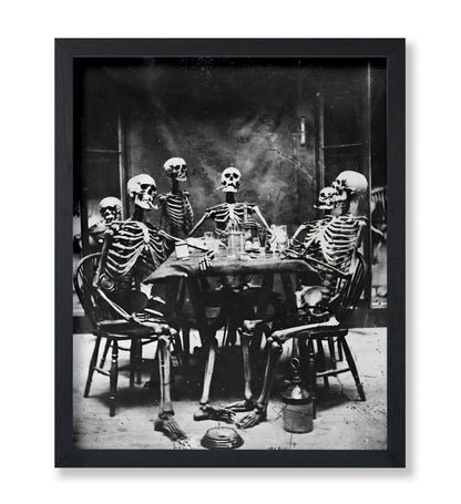 Skeletons Smoking
