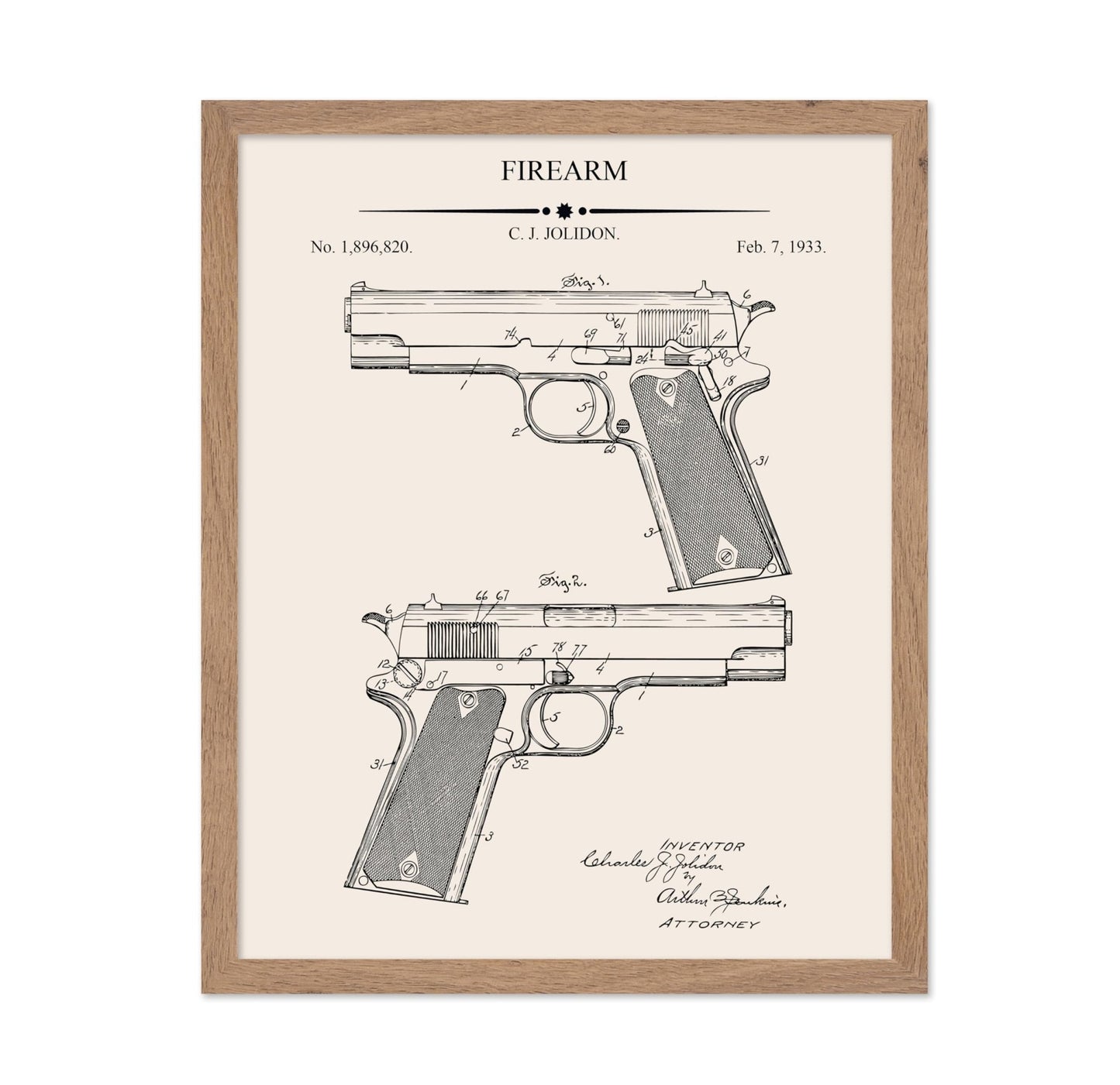 Firearm Blueprint No1