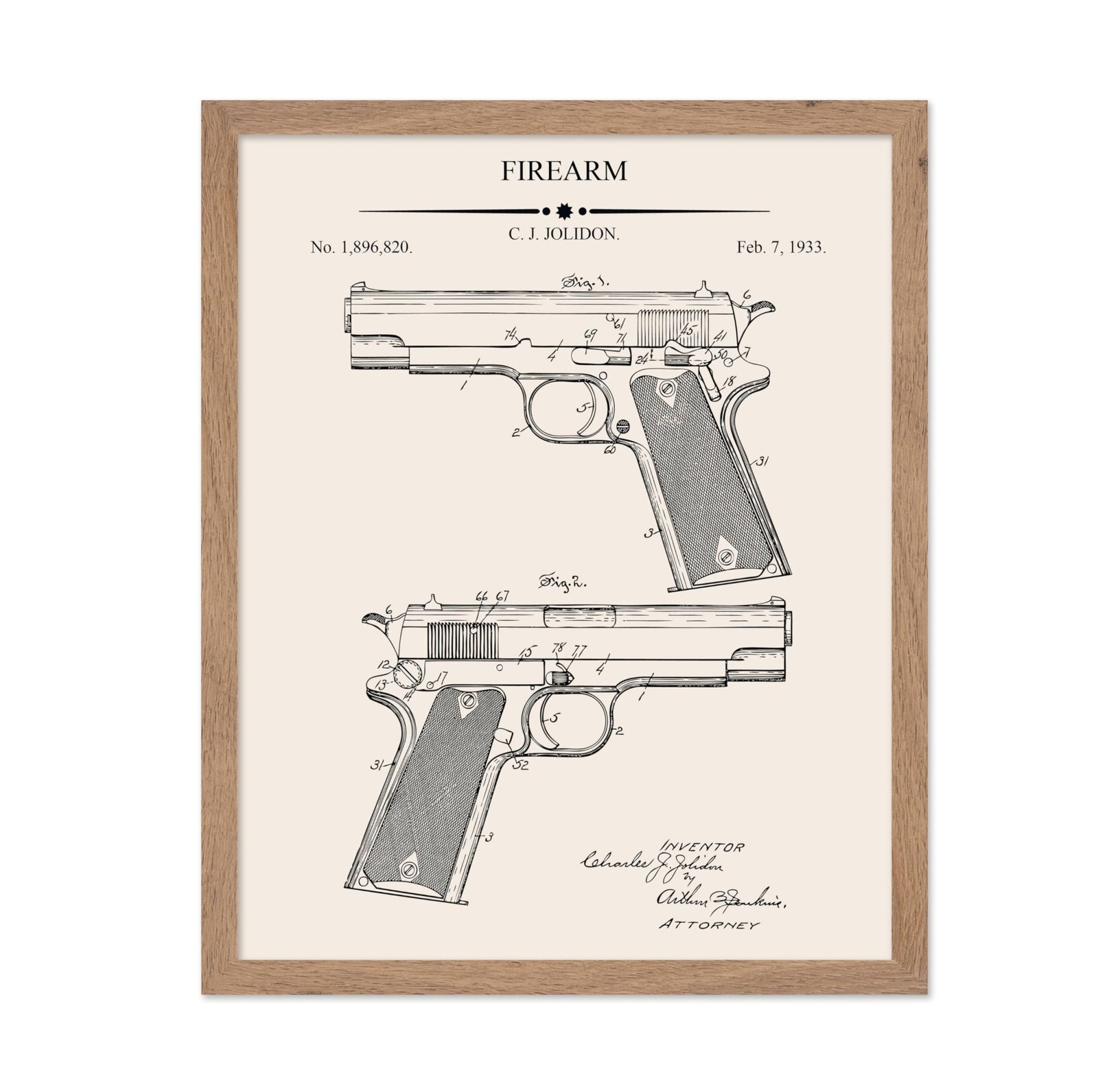 Firearm Blueprint No1