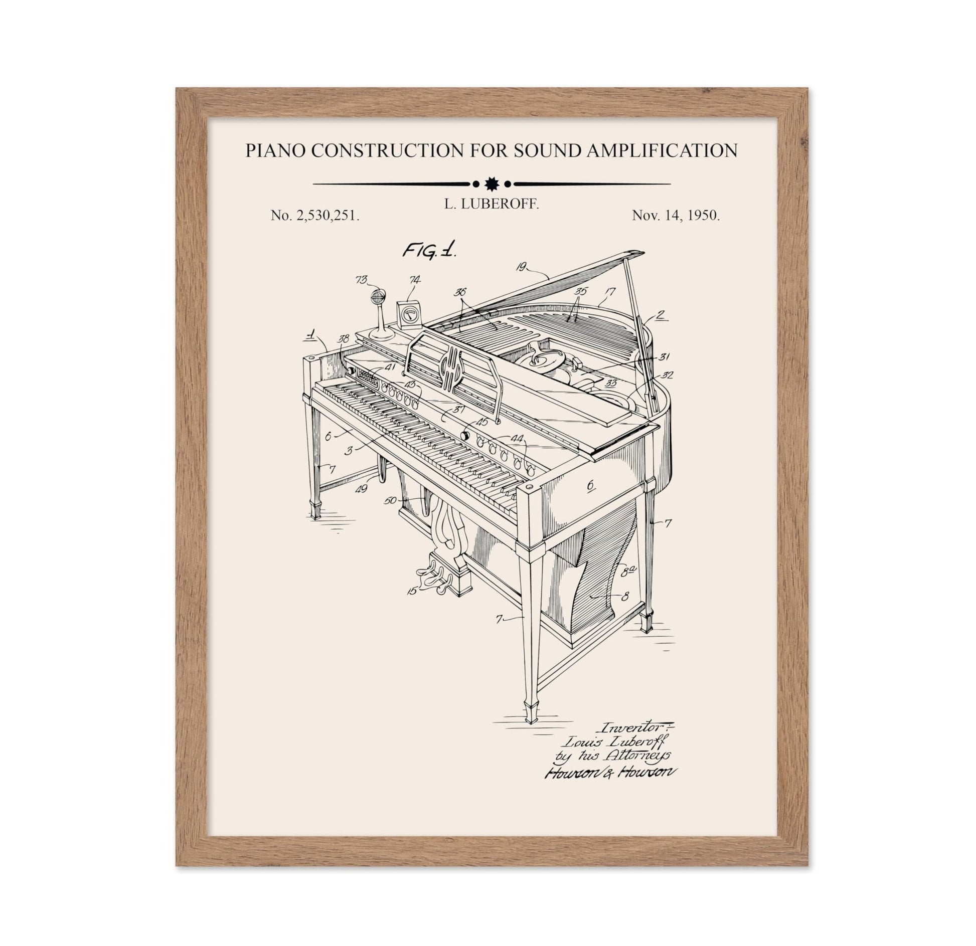 Piano Blueprint No1