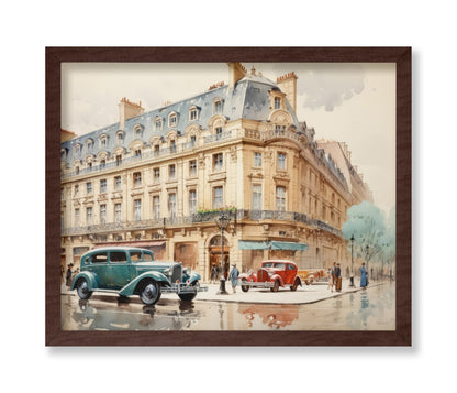 Victorian City Painting