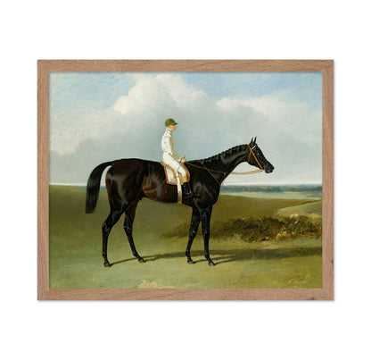 Racehorse with Jockey No1