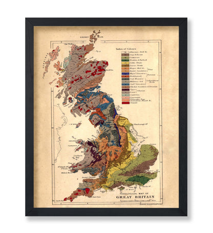 Geological Map of Great Britain
