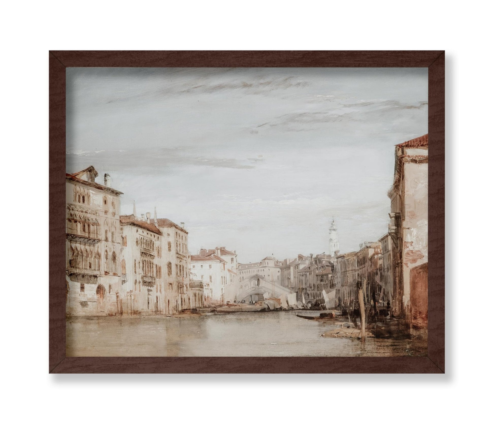 The Grand Canal, Venice, Looking Toward the Rialto