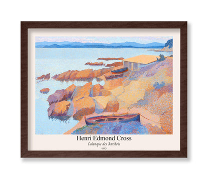 Henri Edmond Cross - Calanque des Antibois No1