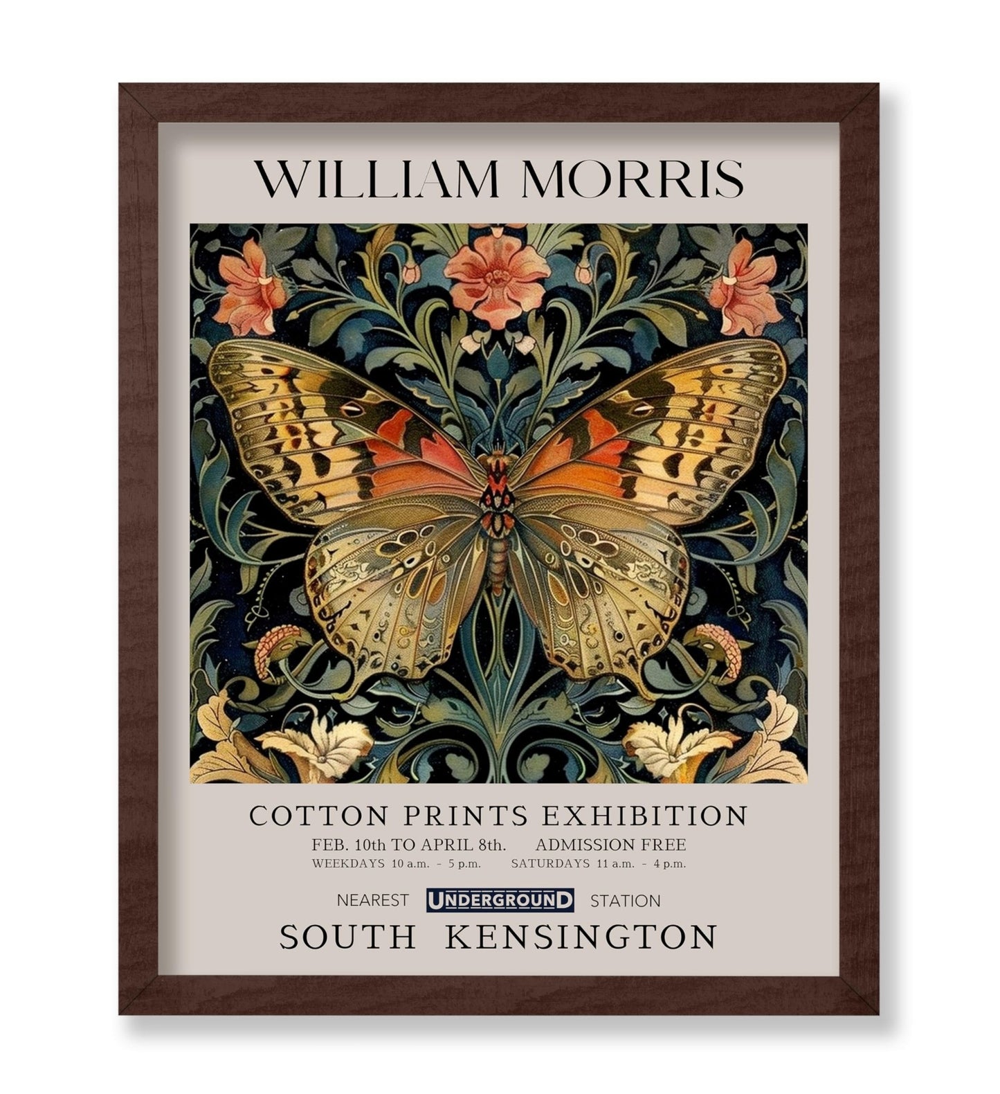 William Morris - Butterfly No5