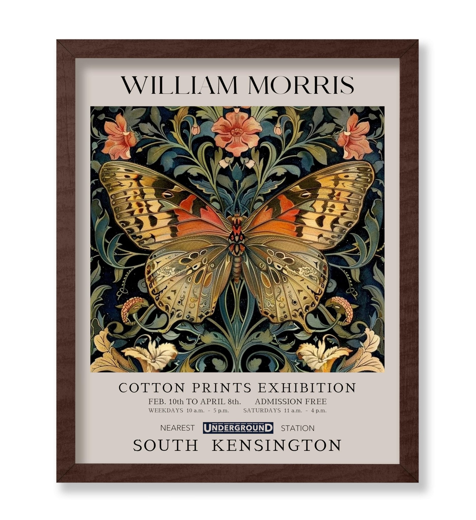 William Morris - Butterfly No5
