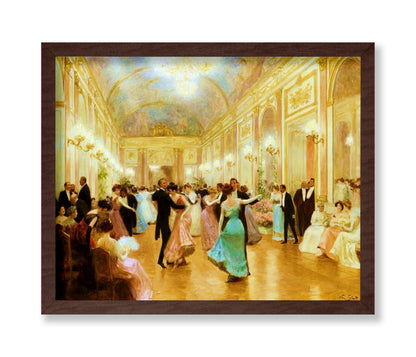 Victor Gabriel Gilbert - The Ball, One Elegant Evening