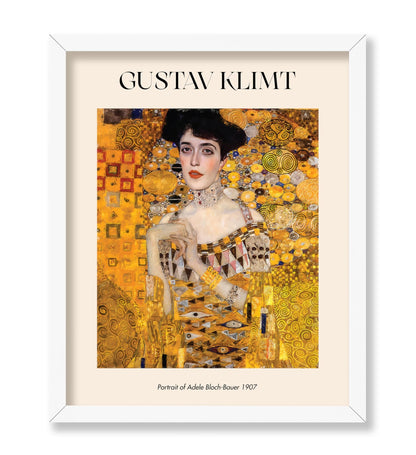 Gustav Klimt - Portrait of Adele Bloch-Bauer No1