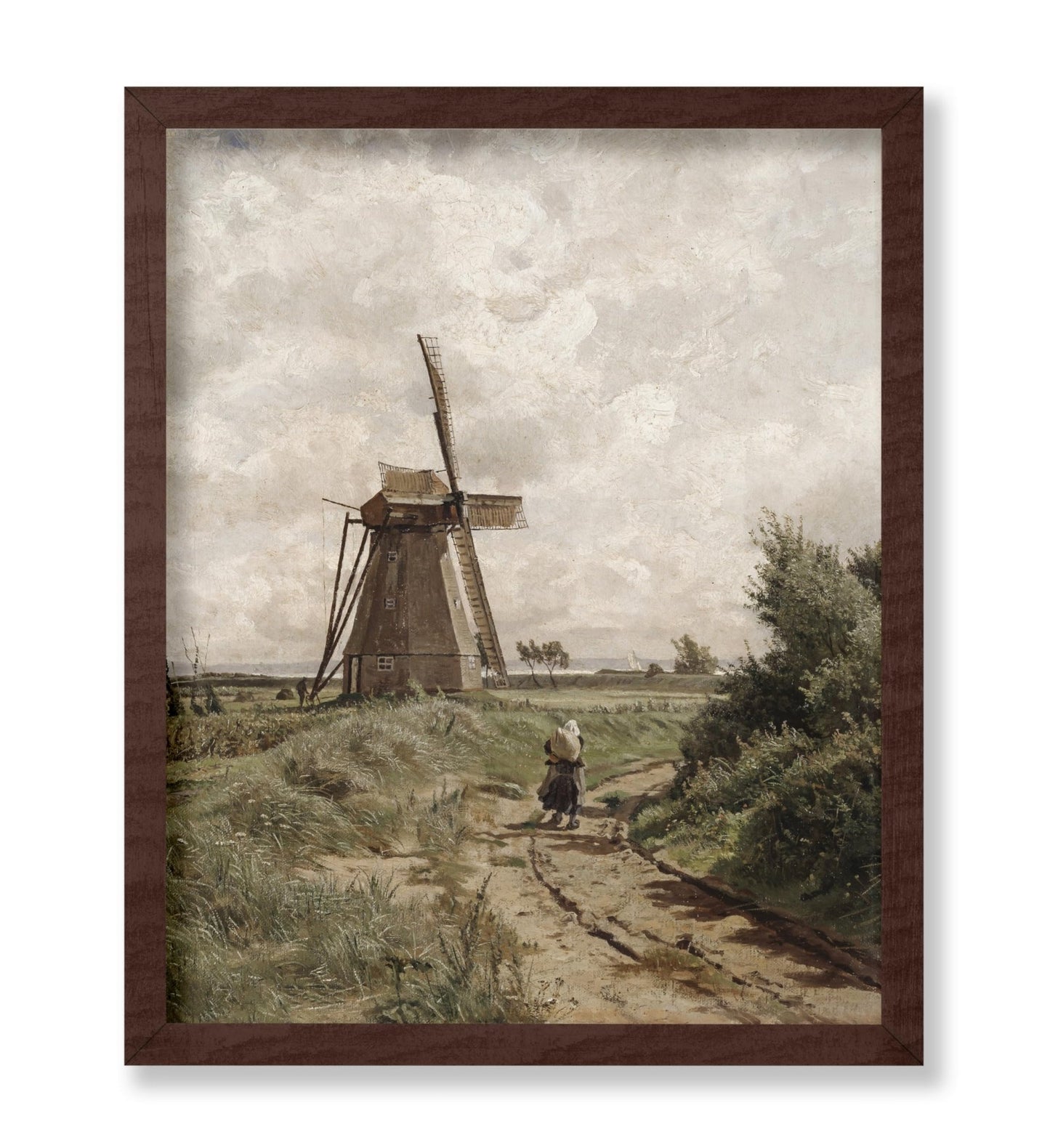 Windmill Near Ahrenshoop