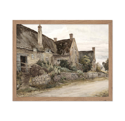 Thatched Cottage with Barn